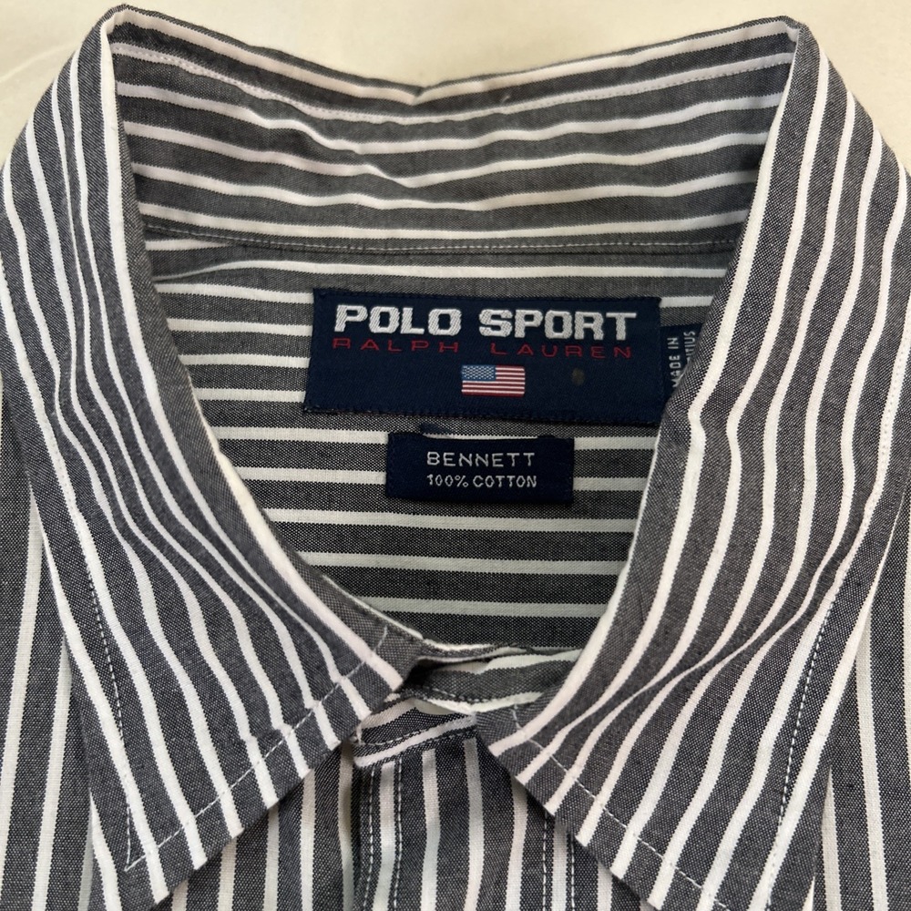 Ralph Lauren Polo Sport Bennet Men's Shirt,Button Up,L/S,SZ: XL, 100% Cotton - Picture 5 of 6